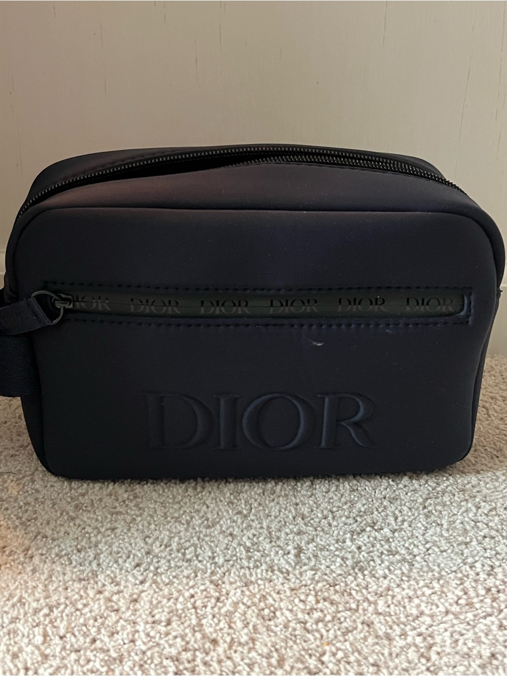 SAUVAGE by Christian Dior Men’s Cologne , Black Travel Bag, Not Used - Picture 6 of 8